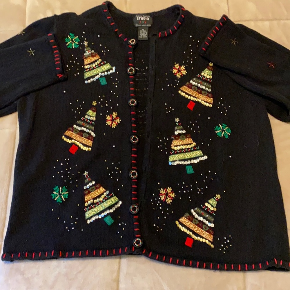Christmas tree sweater